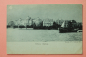 Preview: Postcard Moonlight PC Hamburg 1890-1904 Bellevue ship villa Town